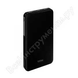 Внешний аккумулятор tfn slimduo 10000mah,черный -pb-202-bk