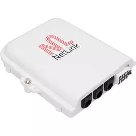 Внешний герметичный проходной настенный бокс Netlink FTTH-08 УТ000001708