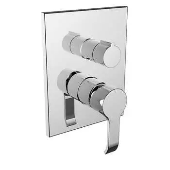 Внешняя часть смесителя для ванны и душа Clever CAIMAN XTREME 61231