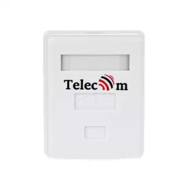 Внешняя розетка telecom rj-45 /utp/ 5e категория tc-sb-1-8p8c-c5e-wh