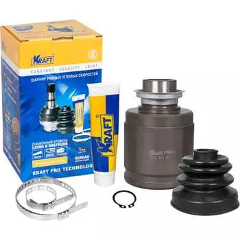 Внутренний шрус для а/м honda accord/хонда аккорд 2.4 (01-), civic/цивик 1.4-2.0 (95-05), cr-v/ср-в 2.0-2.4 (95-) KRAFT