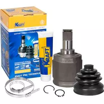 Внутренний шрус для а/м honda civic vii/хонда цивик 7 1.7 (00-05), cr-v 2.0 (95-01), hr-v 1.6 (99-01) at KRAFT