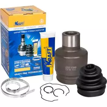 Внутренний шрус для а/м ssangyong actyon/ссанг йонг актион 2.0 (06-), kyron/кайрон 2.0-2.3 (05-), rexton/рекстон 2.7 KRAFT