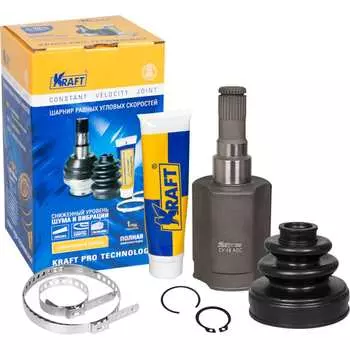 Внутренний шрус для а/м ssangyong kyron/ссанг йонг кайрон 2.0-3.2 4x4 (05-), rexton/рекстон 2.7-3.2 4x4 (02-) awd KRAFT