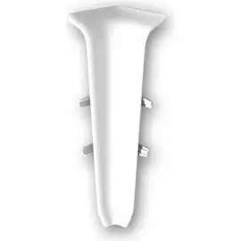 Внутренний угол для плинтуса DECONIKA Д-П70-В-Ф2 001 БЕЛ