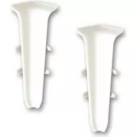 Внутренний угол для плинтуса DECONIKA Д-П85-В-Ф2 033 КРМ БЕЛ