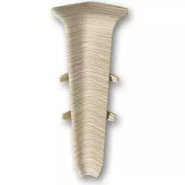 Внутренний угол для плинтуса DECONIKA Д-П55-В-Ф2 213 ДУБ СЕВ