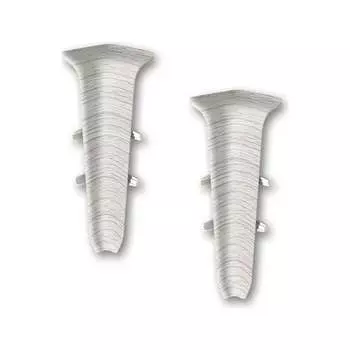 Внутренний угол для плинтуса DECONIKA Д-П85-В-Ф2 253 ЯСН СЕР