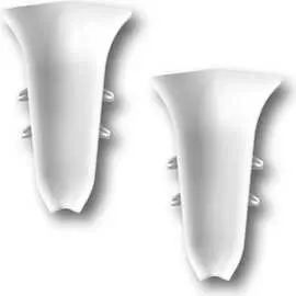 Внутренний угол для плинтуса Ideal Классик К-П85-В-Ф2 001 БЕЛ