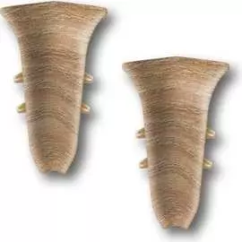 Внутренний угол для плинтуса Ideal Классик К-П70-В-Ф2 206 дуб КНЧ