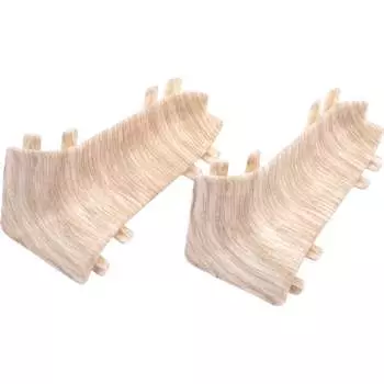 Внутренний угол для плинтуса Ideal Классик К-П55-В-Ф2 230 дуб АЙС