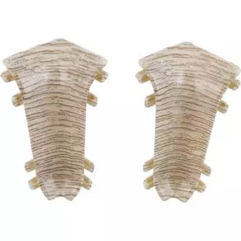 Внутренний угол для плинтуса Ideal Классик К-П55-В-Ф2 229 дуб ЛАТ