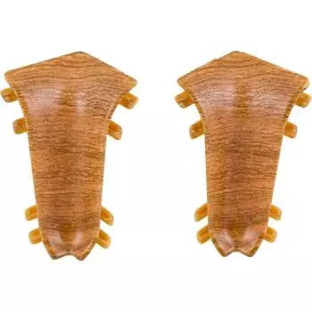 Внутренний угол для плинтуса Ideal Классик К-П55-В-Ф2 206 дуб КНЧ