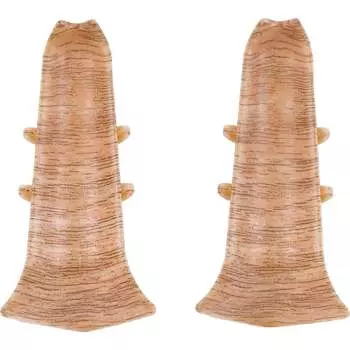 Внутренний угол для плинтуса Ideal Классик К-П70-В-Ф2 203 дуб БЛН