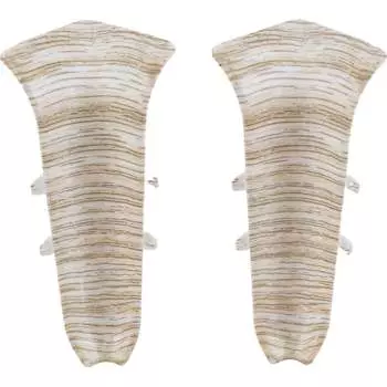 Внутренний угол для плинтуса Ideal Классик К-П70-В-Ф2 252 ЯСН БЕЛ