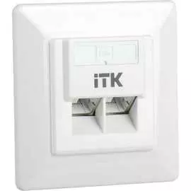 Внутренняя информационная розетка IEK ITK CS2-1C06F-2-1