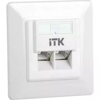 Внутренняя информационная розетка IEK ITK CS2-1C06U-2-1