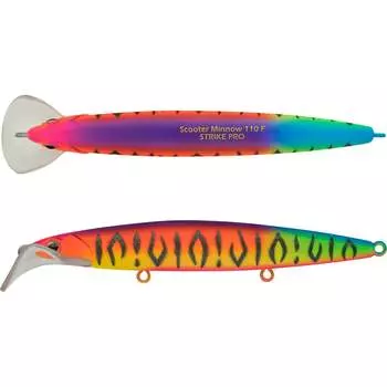Воблер Strike Pro Scooter Minnow 110F EG-186F#A244S