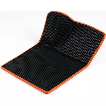 Водительский коврик для Kia Сerato III 2013 - 2020 (Киа Церато 3) Vicecar 1DL23003-оранжевый