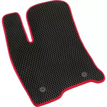 Водительский коврик для Peugeot 308 СС 2007 - 2015 кабриолет Vicecar 1EV34008-красный