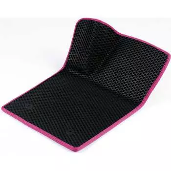 Водительский коврик для Renault Clio III 2005 - 2009 (Рено Клио 3) Vicecar 1DL37001-розовый