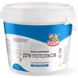 Водно-дисперсионная краска для потолков Olecolor 4300000039