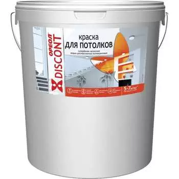 Воднодисперсионная краска для потолков ОРЕОЛ Дисконт 64487