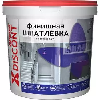 Воднодисперсионная шпатлевка ОРЕОЛ ДИСКОНТ 73995