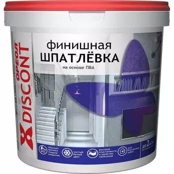 Воднодисперсионная шпатлевка ОРЕОЛ ДИСКОНТ 73993