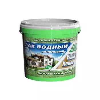 Водный лак по камню и дереву White House 14462