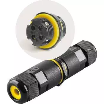 Водонепроницаемый соединитель коннектор для проводовтрехконтактный STEKKER 49112