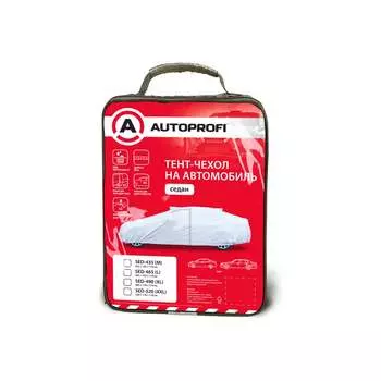 Водонепроницаемый тент-чехол на автомобиль седан AUTOPROFI SED-435 М