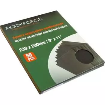 Водостойкая наждачная бумага Rockforce