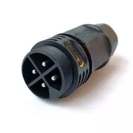 Водостойкий четырехполюсный промышленный разъем TTAF Elektronik WPM-0400M20