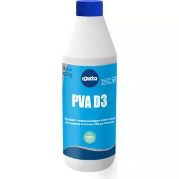 Водостойкий клей для дерева на основе пва дисперсии Kesto T6559.930 80640