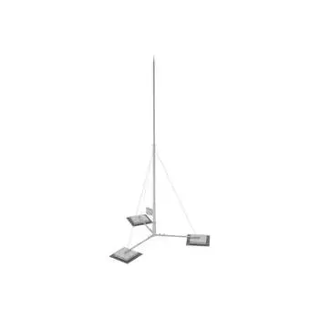 Вольностоящая молниеприемная составная мачта для подвесных клетей Система КМ