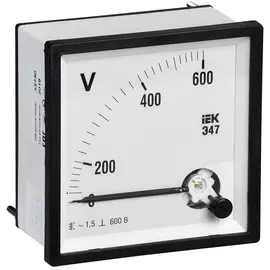 Вольтметр IEK Э47 IPV10-6-0100-E