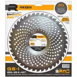 Волнообразный нож для бензокосы Rezer IRON WAVE GS-I 03.010.00036