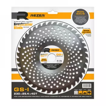 Волнообразный нож для бензокосы Rezer IRON WAVE GS-I 03.010.00035