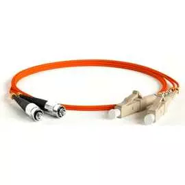 Волоконно-оптический патч-корд Hyperline FC-D2-50-FC/PR-LC/PR-H-1M-LSZH-OR 27971