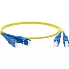 Волоконно-оптический шнур Hyperline FC-D2-9-SC/UR-SC/UR-H-10M-LSZH-YL 238511