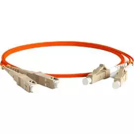 Волоконно-оптический шнур Hyperline FC-D2-62-LC/PR-SC/PR-H-2M-LSZH-OR 28354