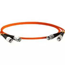 Волоконно-оптический шнур Hyperline FC-D2-50-FC/PR-FC/PR-H-1M-LSZH-OR 239420