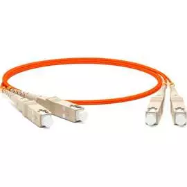 Волоконно-оптический шнур Hyperline FC-D2-50-SC/PR-SC/PR-H-2M-LSZH-OR 239440