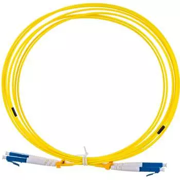 Волоконно-оптический шнур Hyperline FC-D2-9-LC/UR-LC/UR-H-3M-LSZH-YL 28076