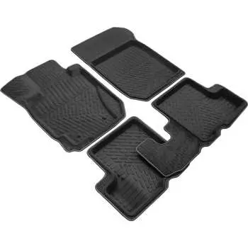 Ворсовые салонные коврики для Renault Duster 4x4 12-21 REZKON