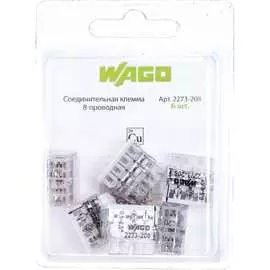 Восьмипроводная соединительная клемма WAGO 2273-208 2569