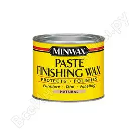 Натуральный воск для дерева Minwax
