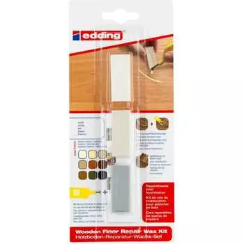 Восковой набор для ремонта деревянных полов EDDING