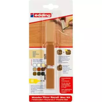 Восковой набор для ремонта деревянных полов EDDING